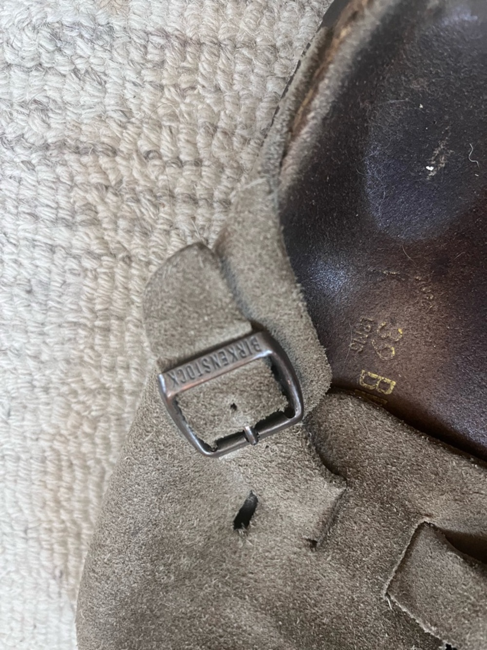 well loved Birkenstock Boston clogs 39 - Picture 9 of 9